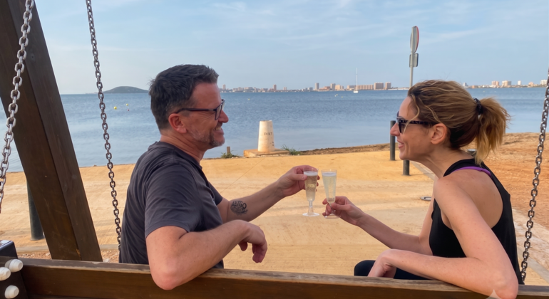 E-Bike-Tour durch Cabo de Palos und La Manga bei Sonnenuntergang