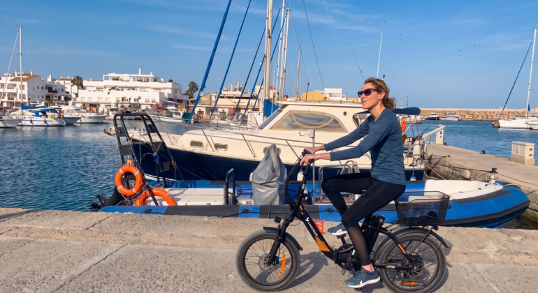 E-Bike-Tour durch Cabo de Palos und La Manga bei Sonnenuntergang