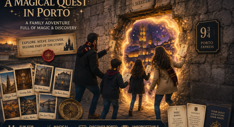 Porto: Harry Potter-Themed Family Quest Tour