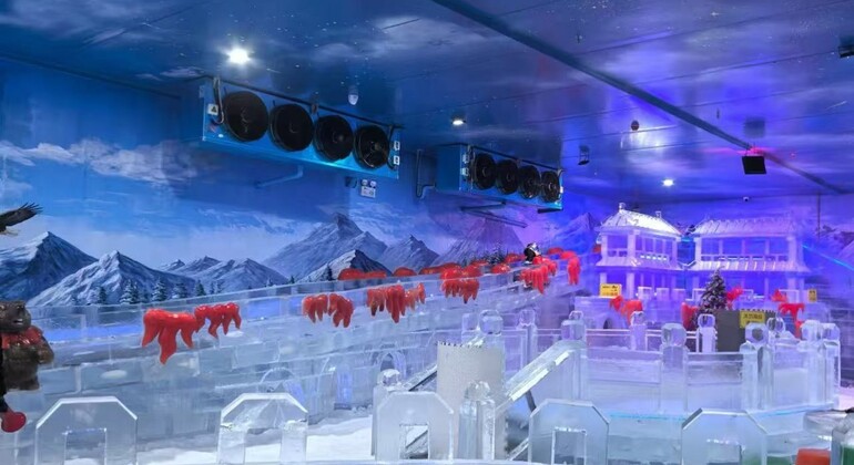 Shenzhen: Mowan Ice Sculpture Park Entry Ticket