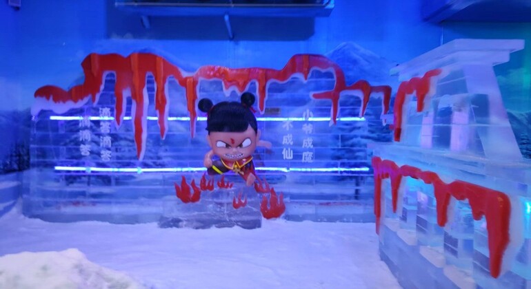 Shenzhen: Mowan Ice Sculpture Park Entry Ticket
