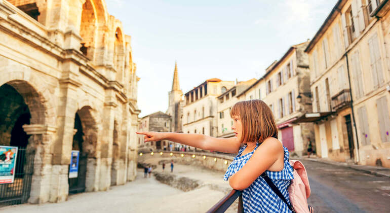 Aplicación de audioguía: Paseo por la ciudad de Arles