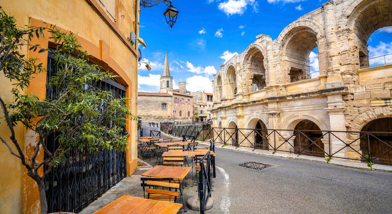 Aplicación de audioguía: Paseo por la ciudad de Arles