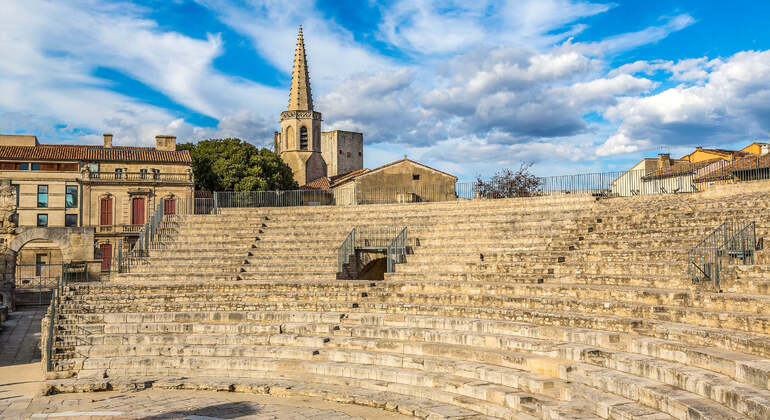 Aplicación de audioguía: Paseo por la ciudad de Arles
