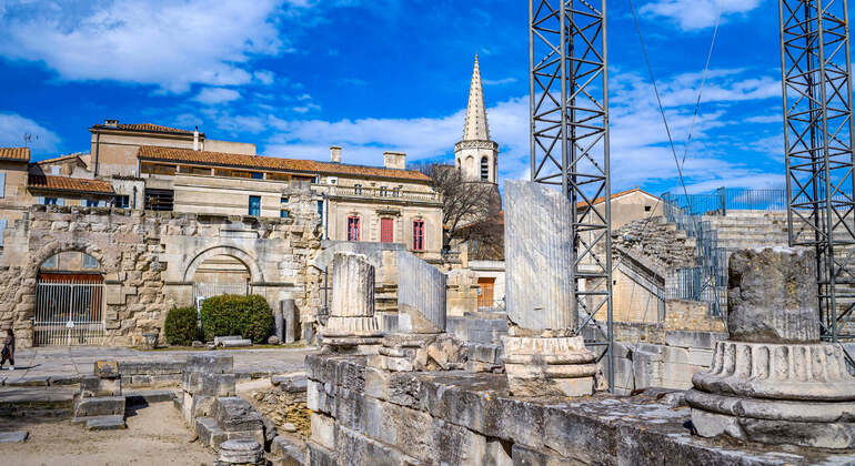 Aplicación de audioguía: Paseo por la ciudad de Arles