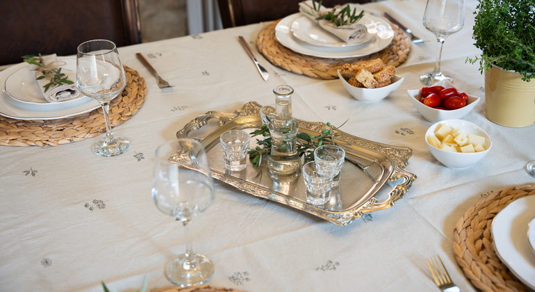 Cook & Dine with a Local ln a Traditional Cretan House