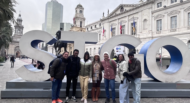 Stadtrundfahrt durch Santiago mit einem in Santiago ansässigen brasilianischen Reiseleiter