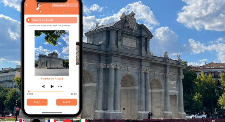 Madrid im Überblick: Selbstgeführte Tour mit der Ontur-App