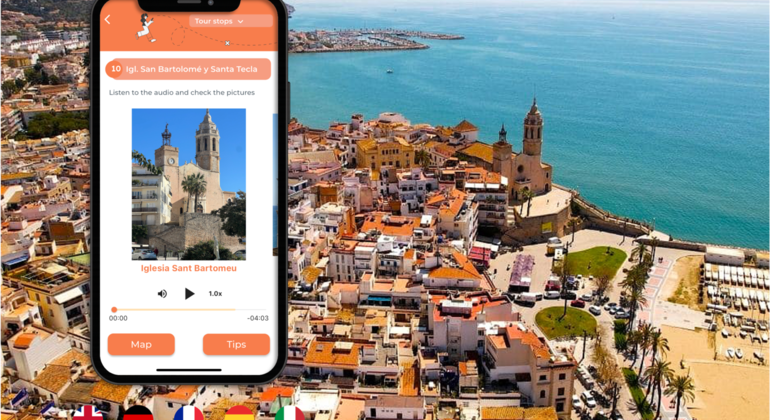 Sitges im Überblick: Selbstgeführte Tour mit der Ontur-App