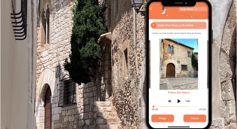 Sitges im Überblick: Selbstgeführte Tour mit der Ontur-App