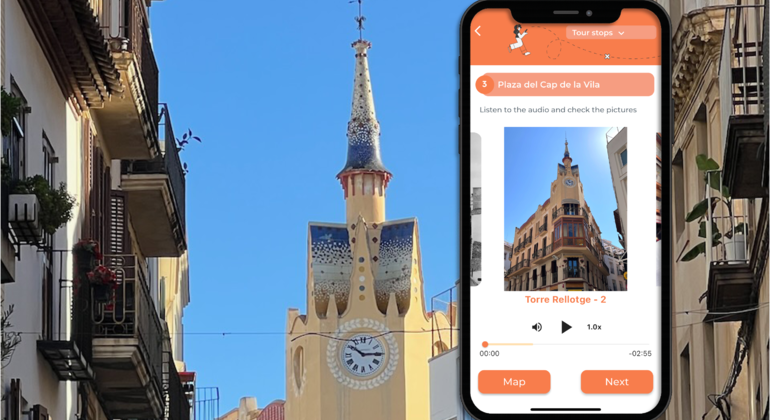 Sitges im Überblick: Selbstgeführte Tour mit der Ontur-App