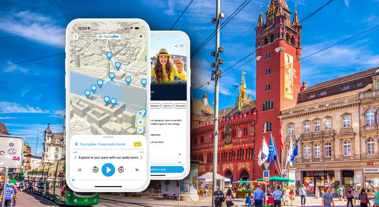 Audio-App für selbstgeführte Touren: Basel City Walk
