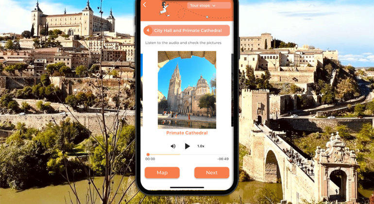 Toledo im Überblick: Selbstgeführte Tour mit der Ontur-App