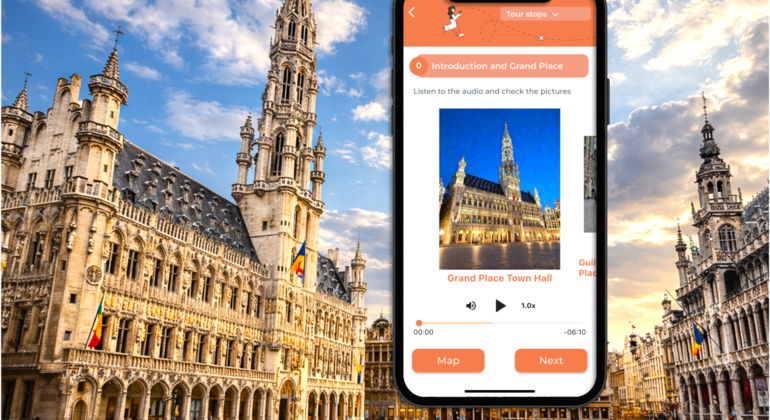 Brüssel im Überblick: Selbstgeführte Tour mit der Ontur-App