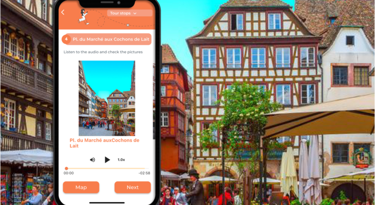 Strasbourg en bref : visite autoguidée via l'application Ontur