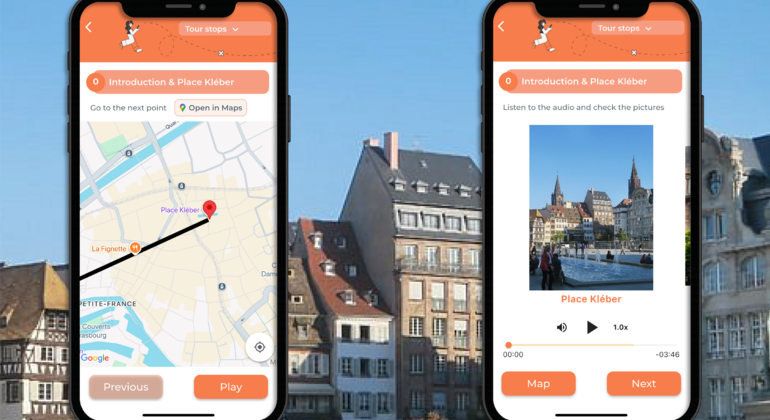 Strasbourg en bref : visite autoguidée via l'application Ontur