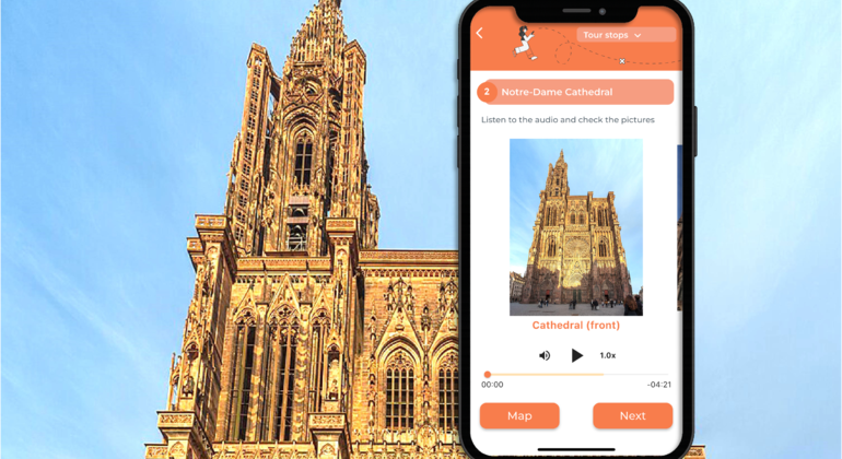 Strasbourg en bref : visite autoguidée via l'application Ontur