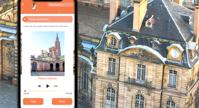 Strasbourg en bref : visite autoguidée via l'application Ontur