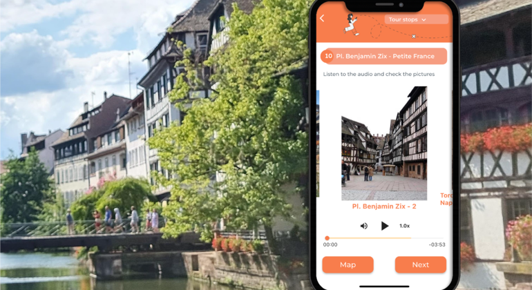 Strasbourg en bref : visite autoguidée via l'application Ontur