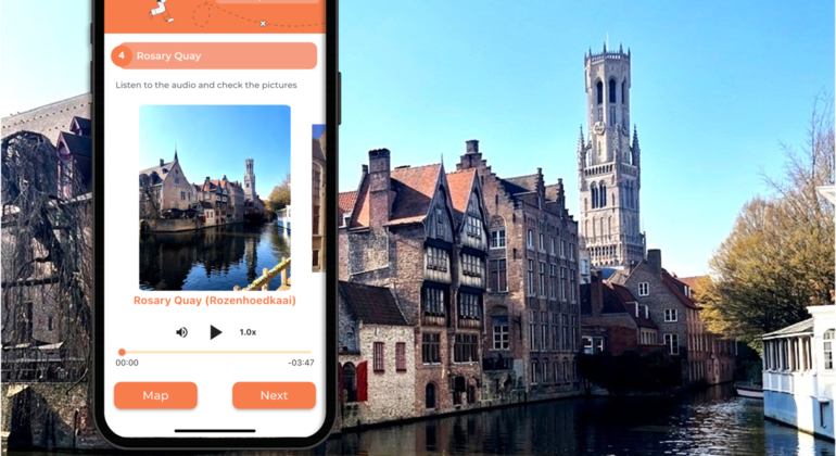 Brügge im Überblick: Selbstgeführte Tour mit der Ontur-App