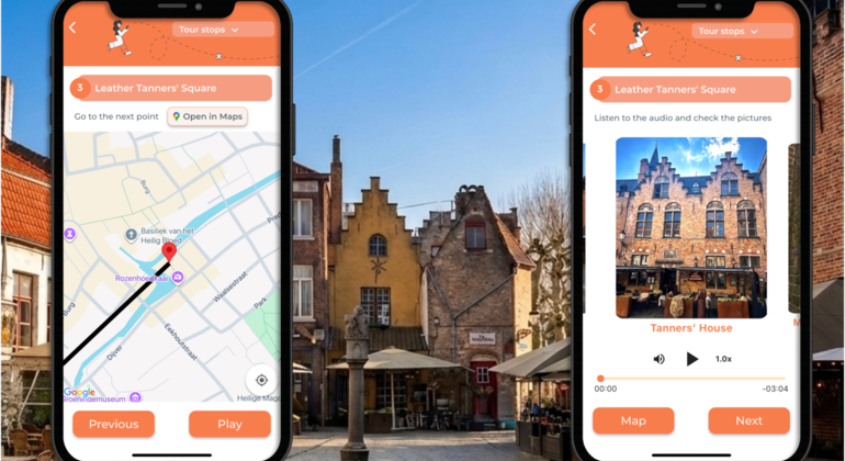 Brügge im Überblick: Selbstgeführte Tour mit der Ontur-App