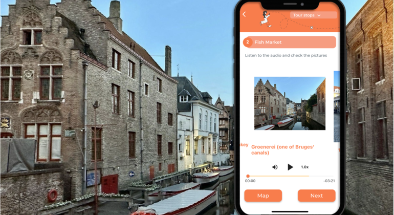 Brügge im Überblick: Selbstgeführte Tour mit der Ontur-App