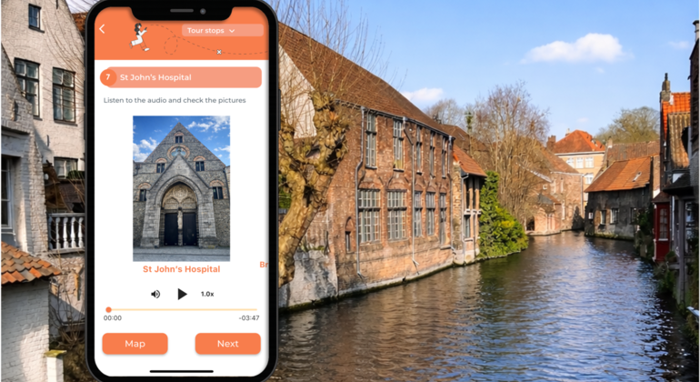 Brügge im Überblick: Selbstgeführte Tour mit der Ontur-App