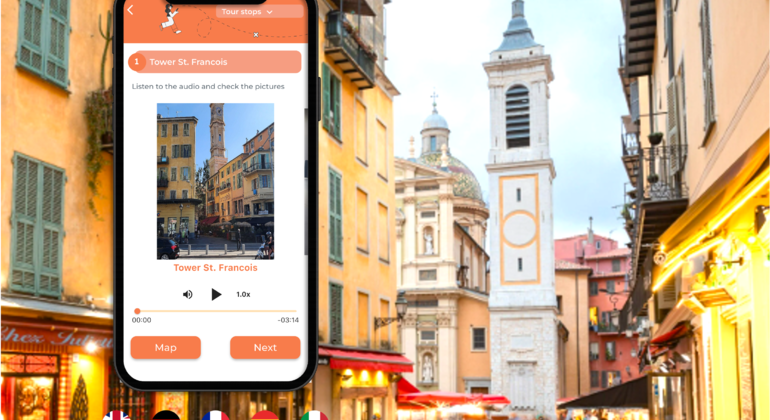 Das Wesentliche von Nizza: Selbstgeführte Tour mit der Ontur-App