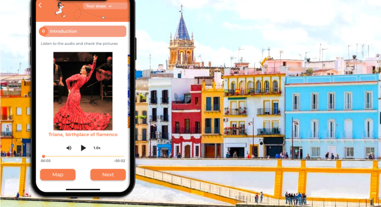 Stadtviertel Triana in Sevilla: Selbstgeführte Tour per Ontur-App