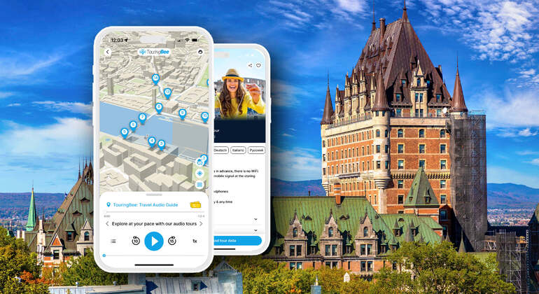 Audio-App für eine selbstgeführte Tour: Stadtrundgang durch Québec