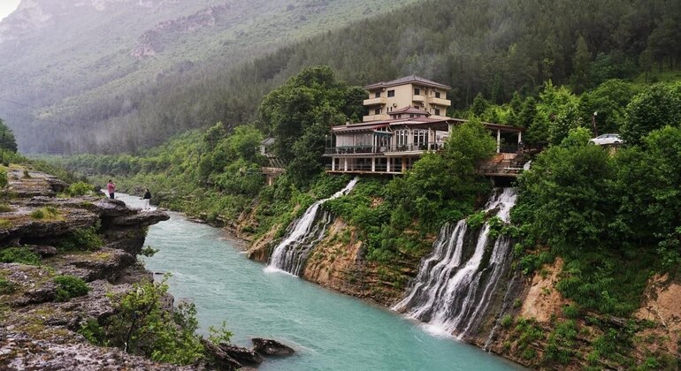 Desde Saranda o Ksamil: Excursión a los baños termales de Bënja y al cañón de Langarica
