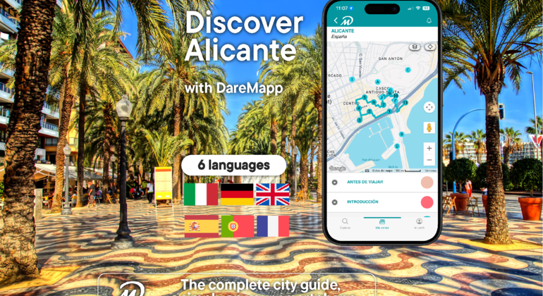 TOP Alicante: Private Self-Guided Tour Using Your Cell Phone