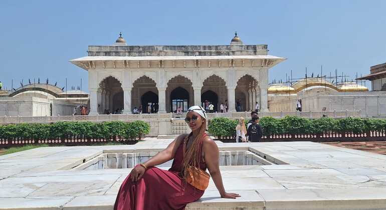 Visite privée d'une journée à Agra avec le Taj Mahal et le Fort d'Agra – Guide privé