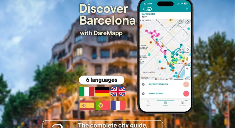Top Barcelona: Self-Guided Tour Using the DareMapp App
