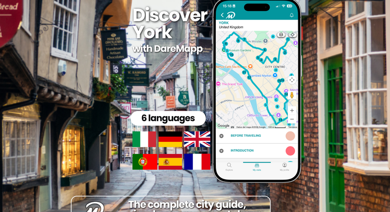 Top York: Self-Guided Tour Using the DareMapp App