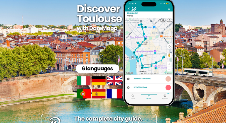 Top Toulouse: Self-Guided Tour Using the DareMapp App