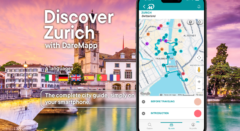 Top Zurich: Self-Guided Tour Using the DareMapp App