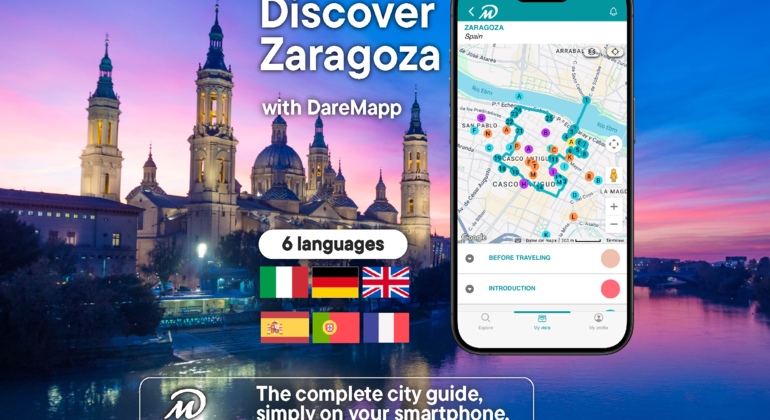 Top Zaragoza: Self-Guided Tour Using the DareMapp App