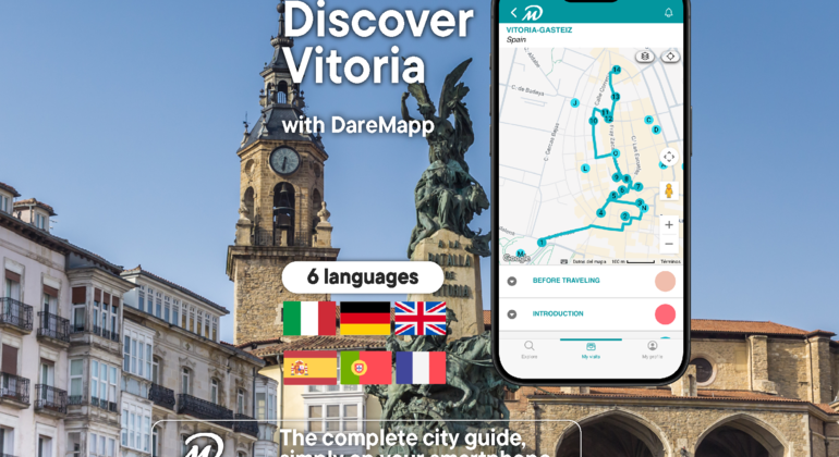 Top Vitoria-Gasteiz: Self-Guided Tour Using the DareMapp App