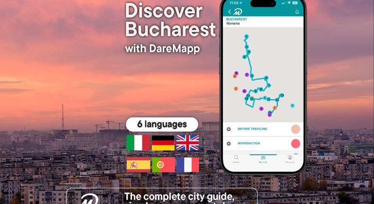 Top Bucharest: Self-Guided Tour Using the DareMapp App