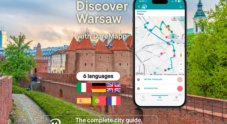 Top Warsaw: Self-Guided Tour Using the DareMapp App