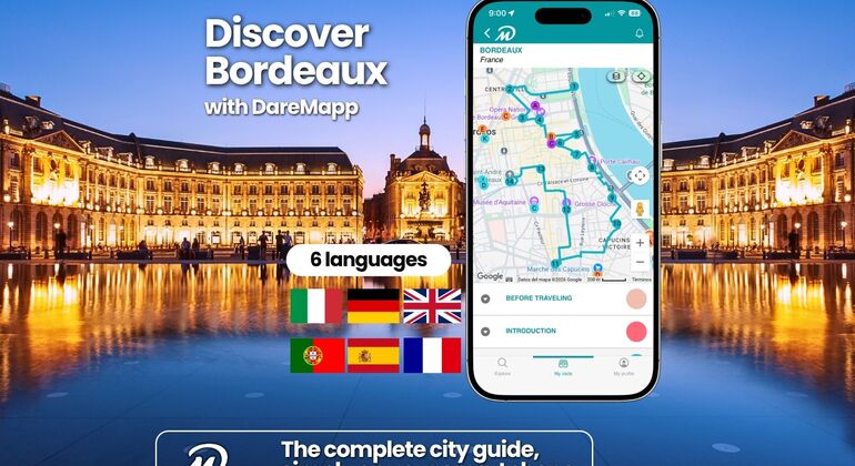 Top Burdeos: Self-Guided Tour Using the DareMapp App