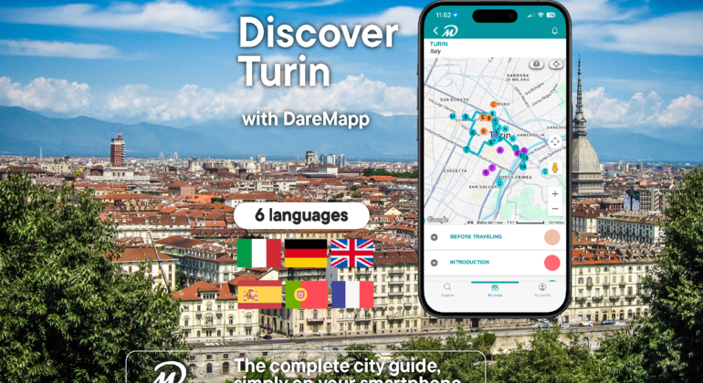 Top Turin: Self-Guided Tour Using the DareMapp App