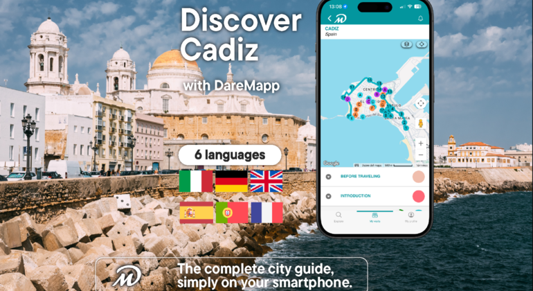 Top Cádiz: Self-Guided Tour Using the DareMapp App