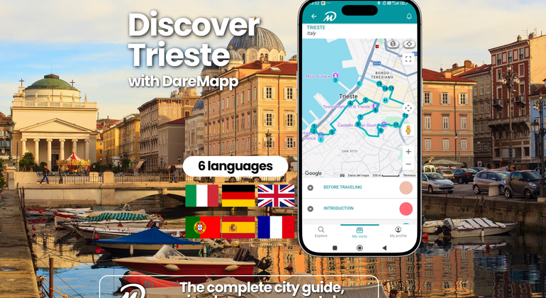 Top Trieste: Self-Guided Tour Using the DareMapp App