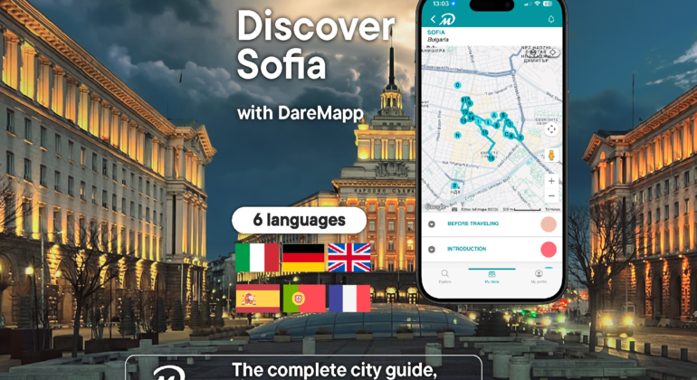 Top Sofía: Self-Guided Experience Using the DareMapp App