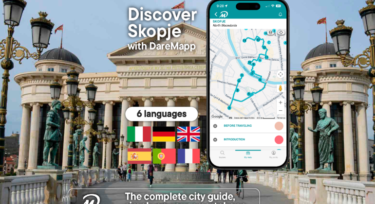 Top Skopie: Self-Guided Tour Using the DareMapp App