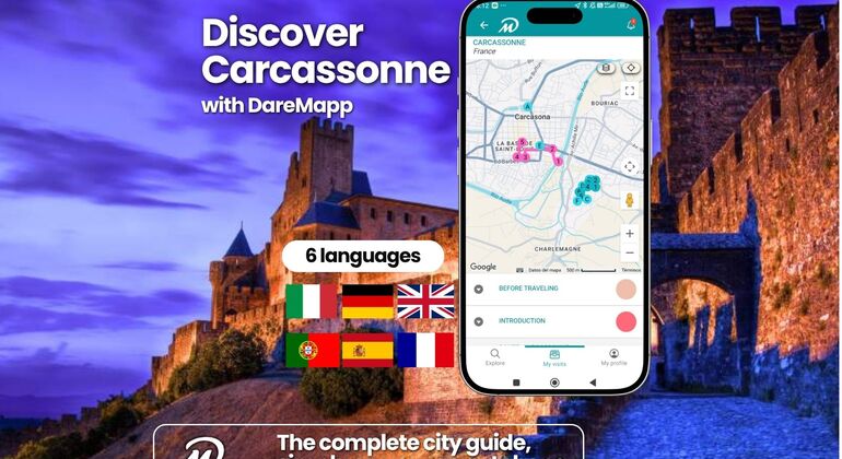 Top Carcassonne: Self-Guided Experience Using the DareMapp App
