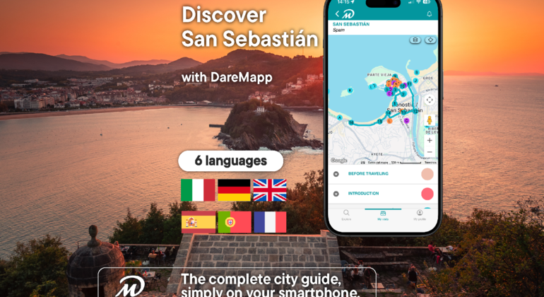 Top San Sebastián: Self-Guided Experience Using the DareMapp App
