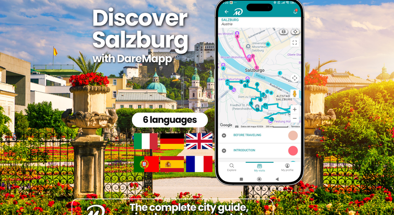Top Salzbugo: Self-Guided Tour Using the DareMapp App